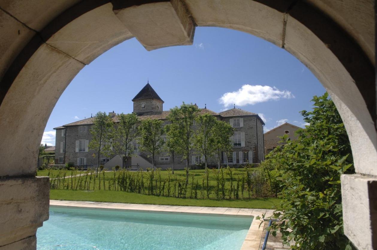 Clessé Hotel-Restaurant Le Chateau De Besseuil, Macon Nord - Teritoria מראה חיצוני תמונה
