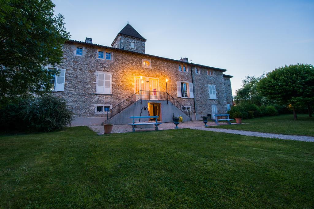 Clessé Hotel-Restaurant Le Chateau De Besseuil, Macon Nord - Teritoria מראה חיצוני תמונה